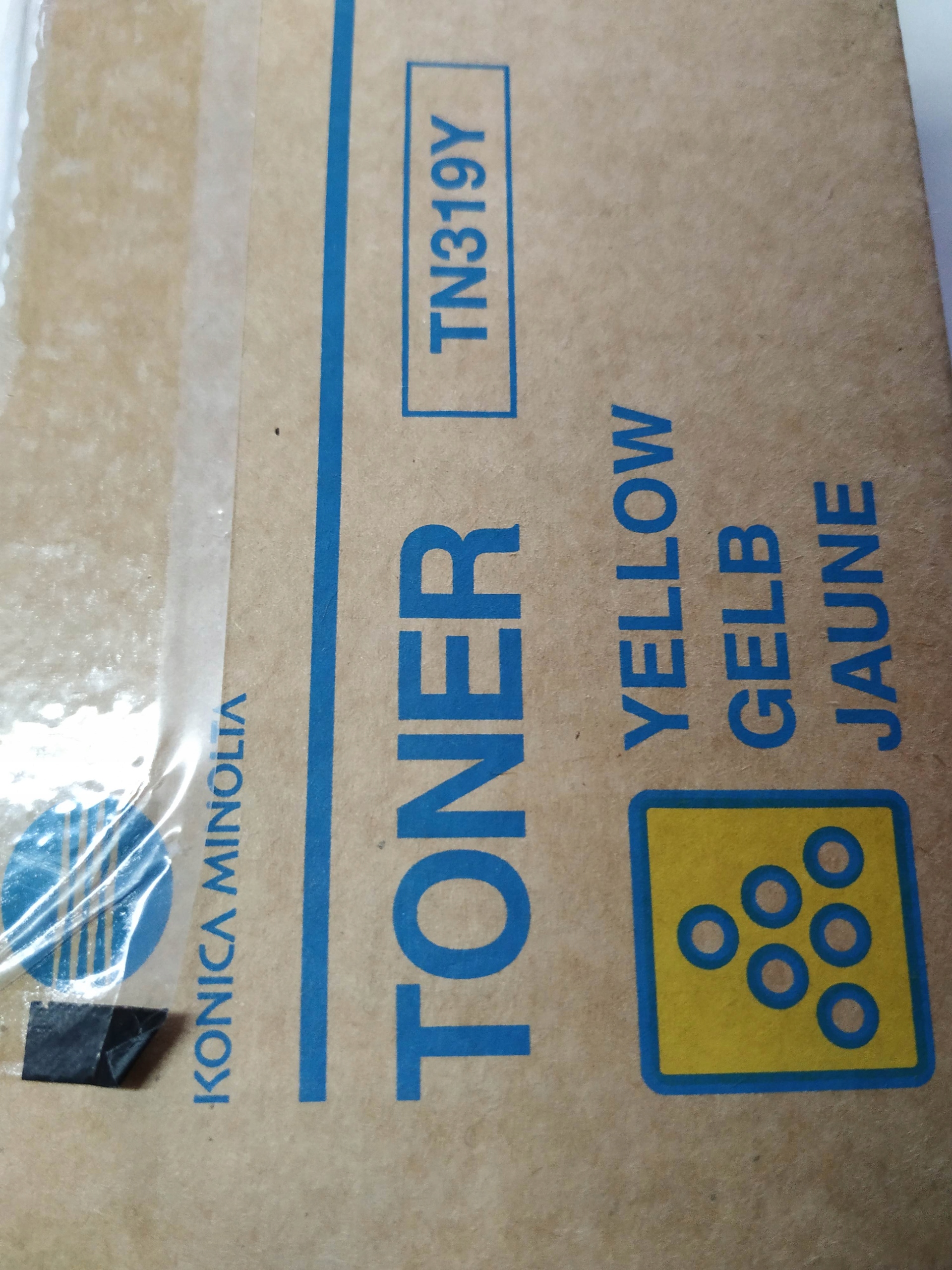 Toner Konica Minolta TN-319 TN319Y C360 Y Originálny