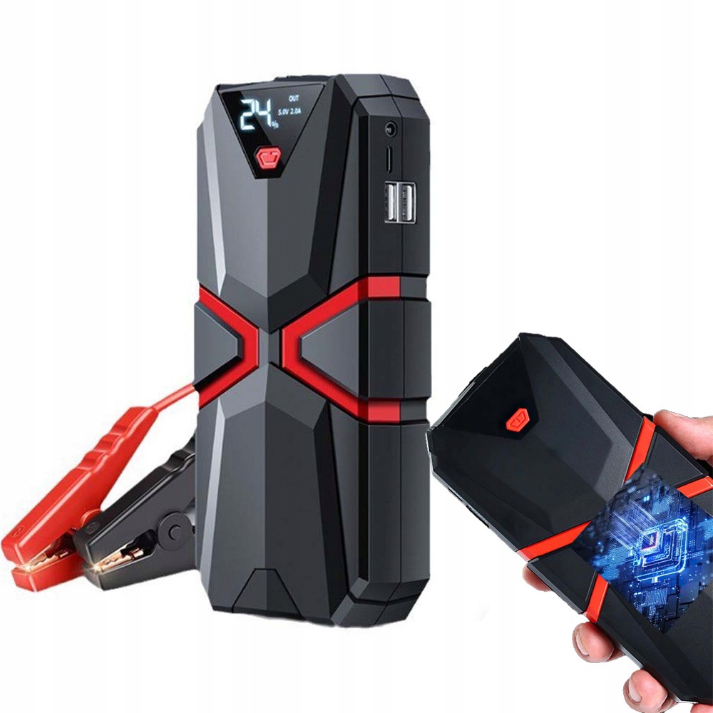 Urządzenie rozruchowe do samochodu Powerbank 8000 mAh