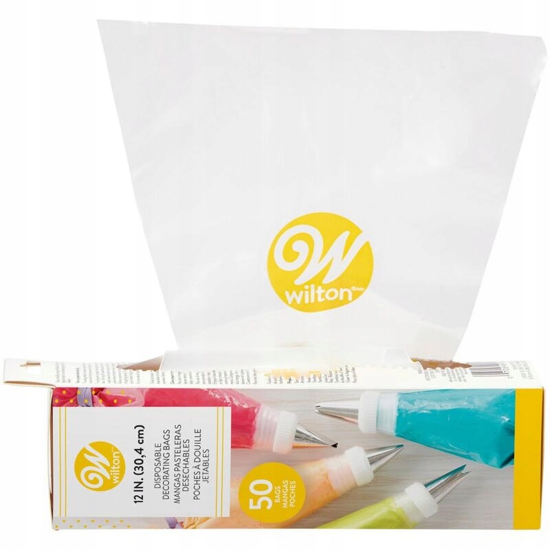 Cukrářské rukávky Sáčky Na Zdobení 30 cm Set 50 ks Fóliové