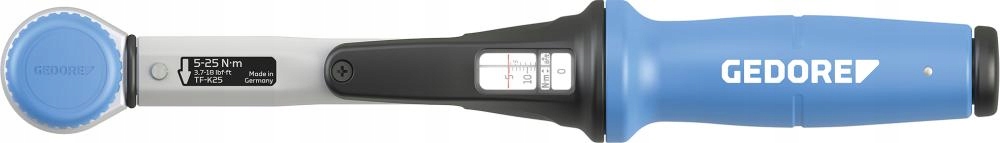 Momentový kľúč Torcofix Tf-k 5-25 Nm 1/4" Gedore