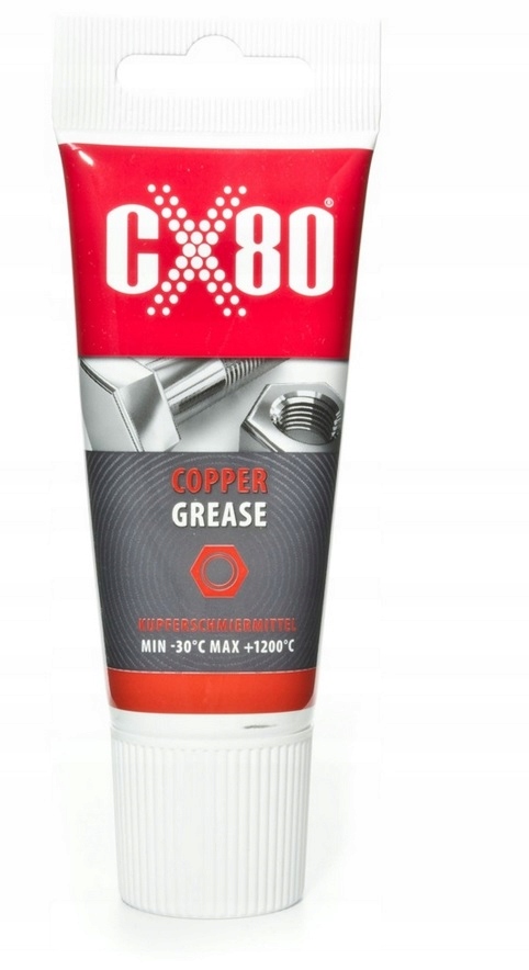 

CX80 Smar Miedziany Wysokotemperaturowy 40g Tubka