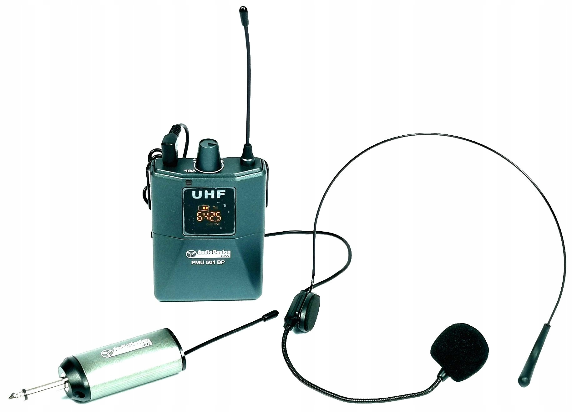 AudioDesign Pmu 501 Bp bezdrôtový systém s headset mikrofónom