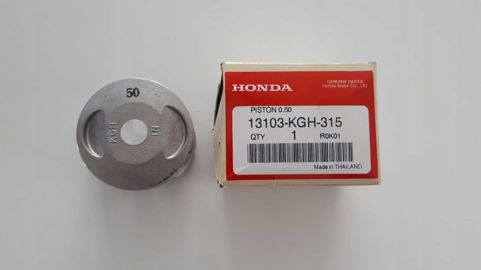 Honda Cbr 125 JC34 JC39/50 Piest druhý výbrus +0,50