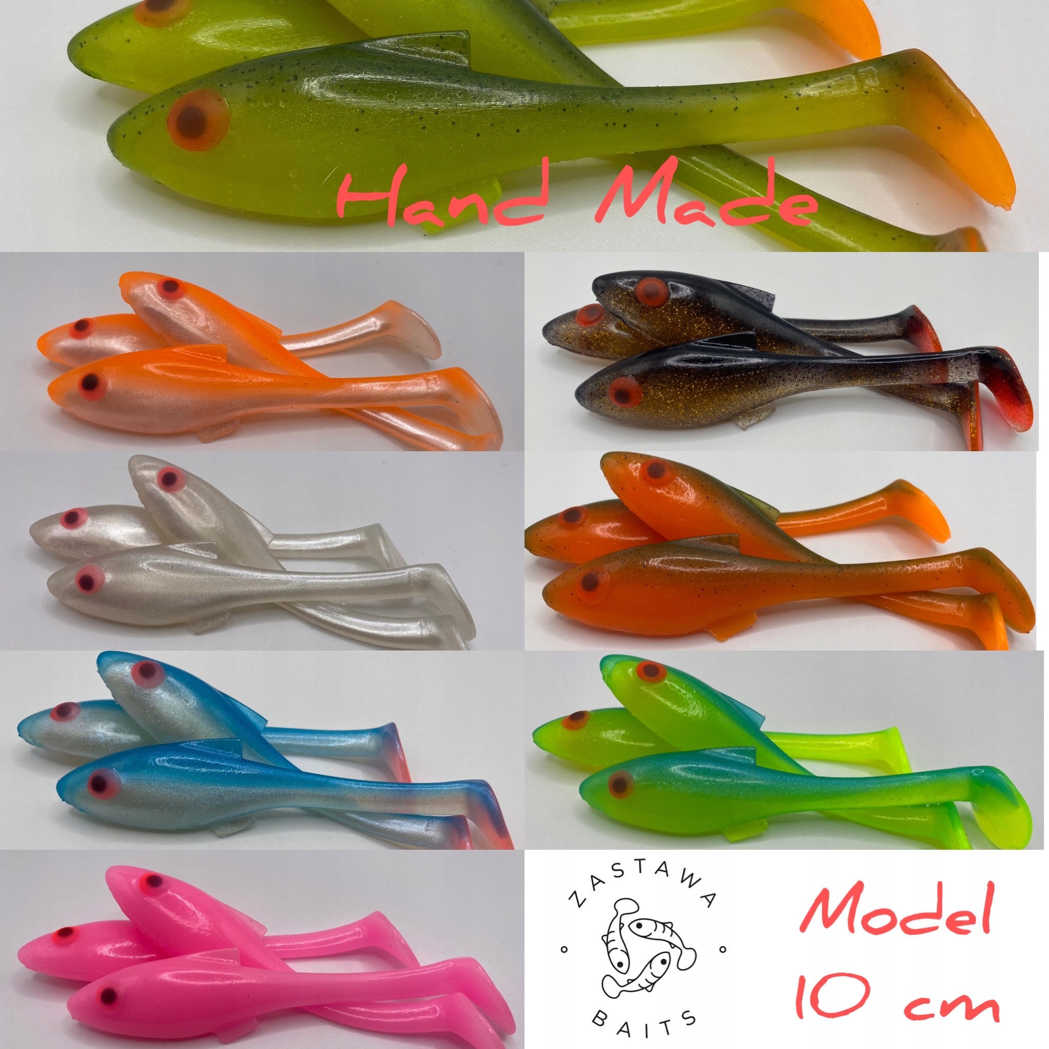 ZASTAWA BAITS POLSKI HANDMADE - ROACH 10cm 8gr LE Rodzaj ripper