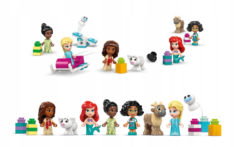 LEGO 43253 DISNEY KALENDARZ ADWENTOWY 2024 Wiek dziecka 5 lat +