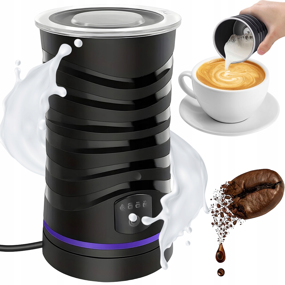 Elektrický napěňovač mléka 4v1 600 ml 400 W Latte Cappuccino Mokka Domácí