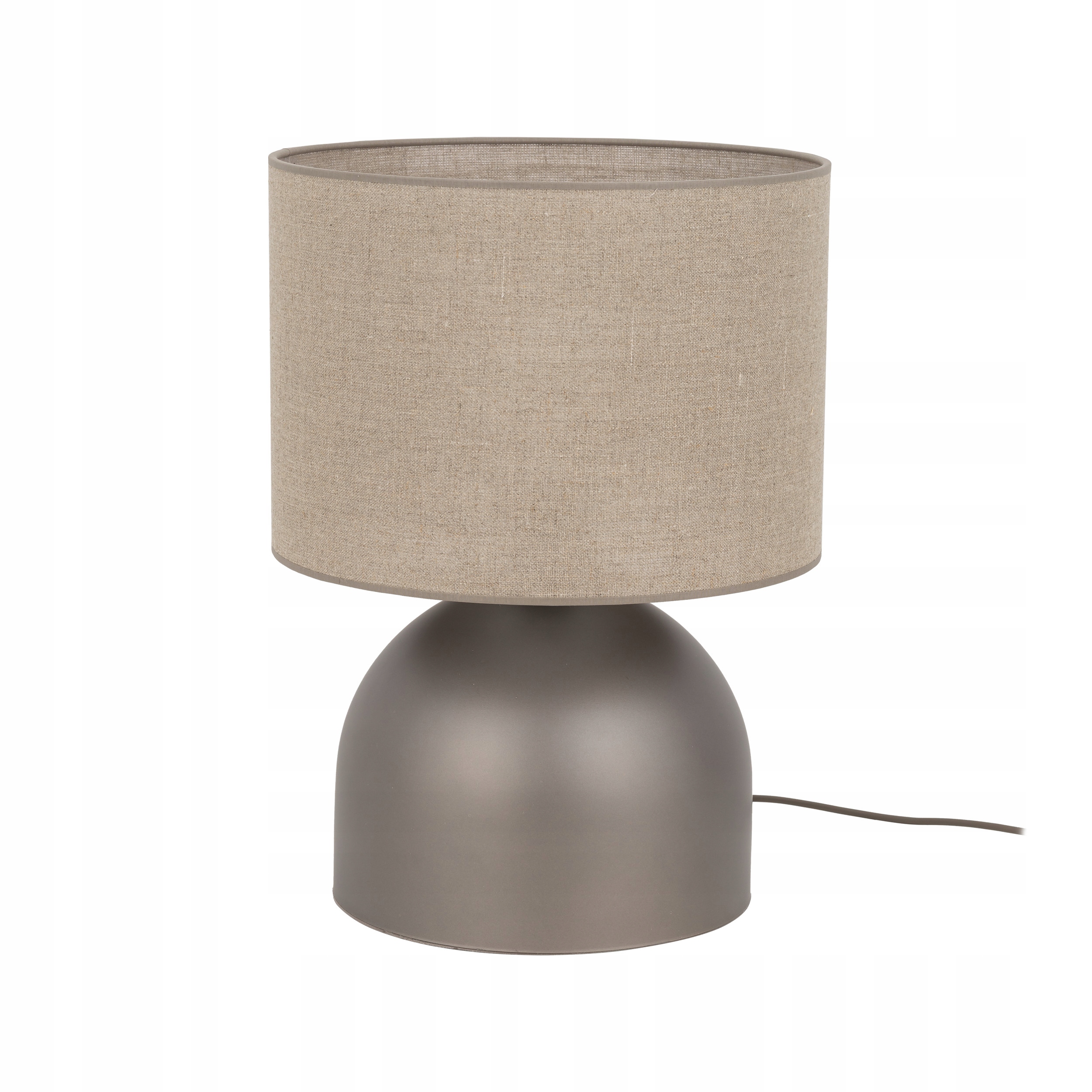 Lampka nocna z kloszem Tami New Brown gwint E27 do sypialni Tk Lighting