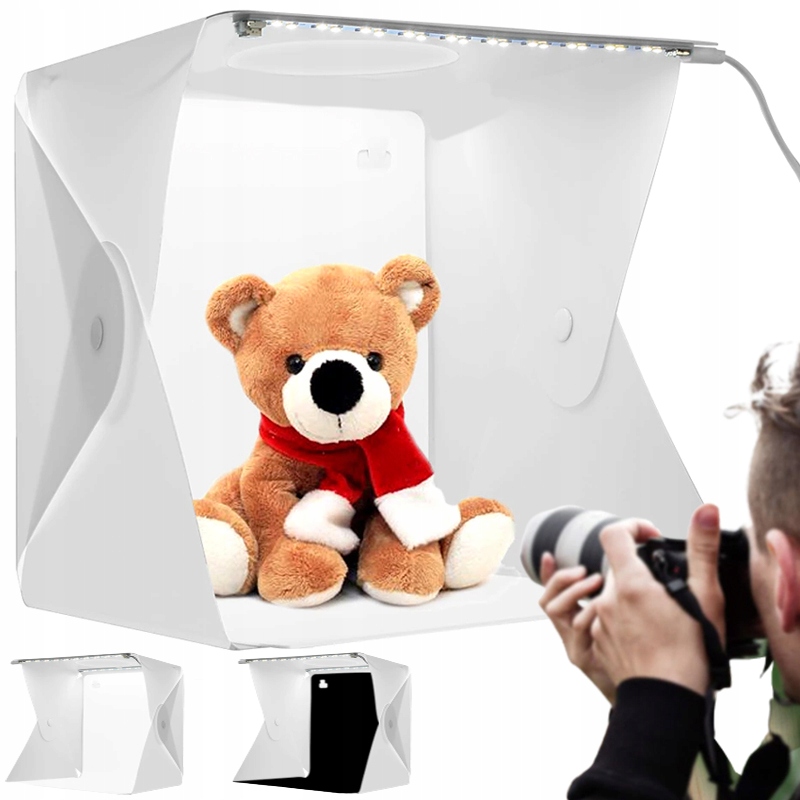 

Namiot Bezcieniowy Led Fotograficzny Studio