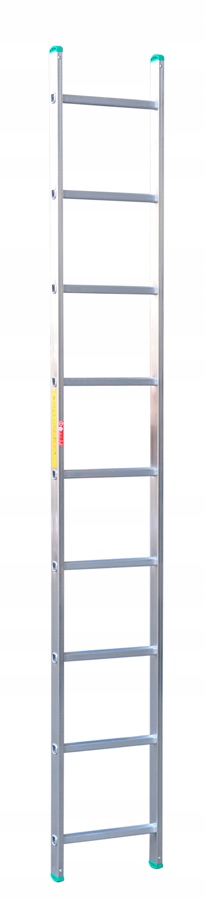 Drabina Aluminiowa Opieralna 252CM 9 Szczebli
