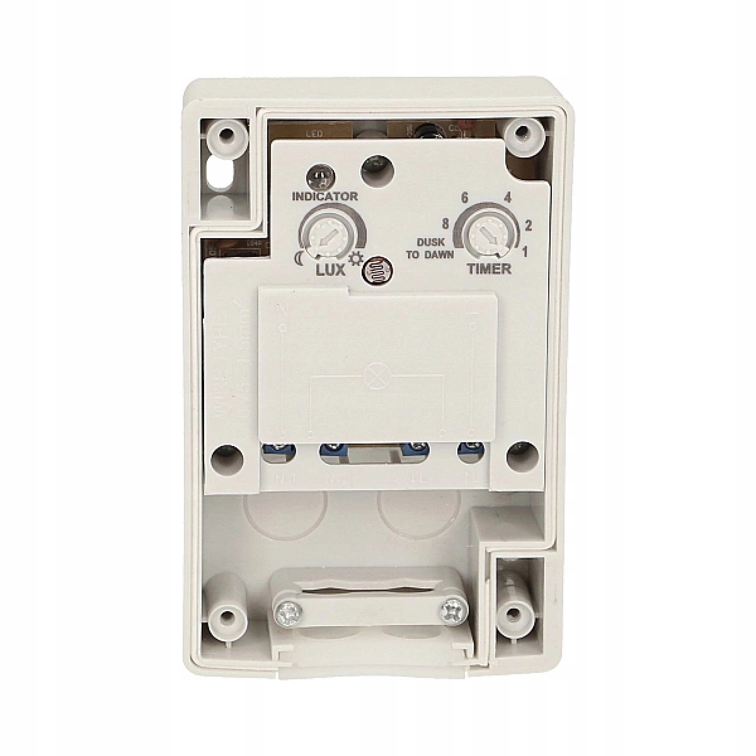 ORNO Czujnik Zmierzchu Automat Zmierzch Timer Zewnętrzny LED 1200W IP44 Marka Orno