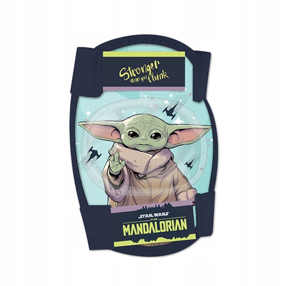 Ochraniacze Rowerowe Na Kolana I Łokcie Rolki Hulajnoga Wrotki MANDALORIAN Marka Seven