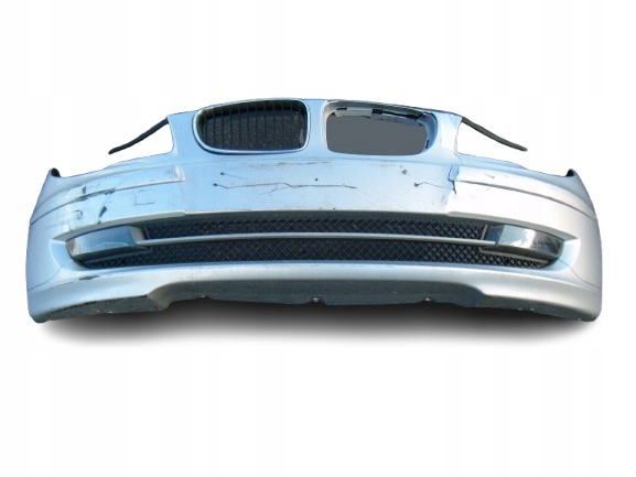 BMW 1 E87 E81 04-11 ZDERZAK PRZÓD PRZEDNI LAK: 354/7 TITANSILBER METALIC