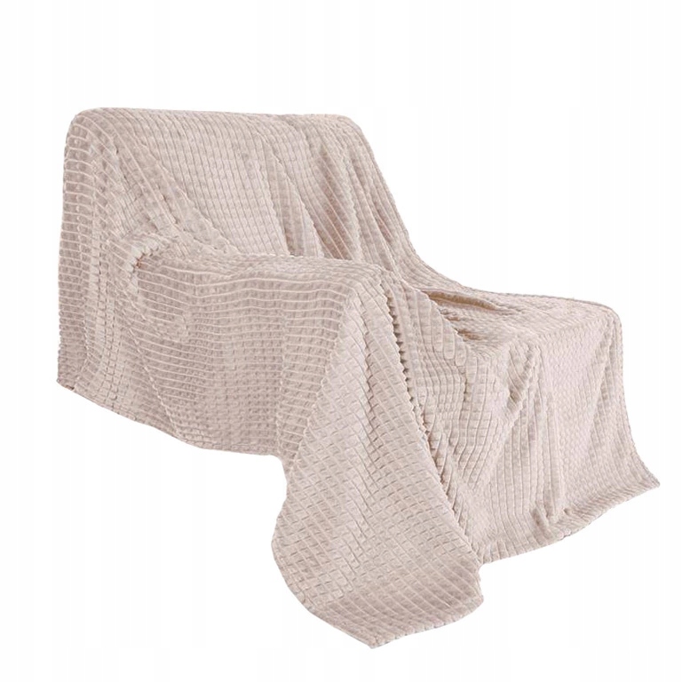 Mikrovláknová deka 150x200 Diamond měkká, nadýchaná, béžová