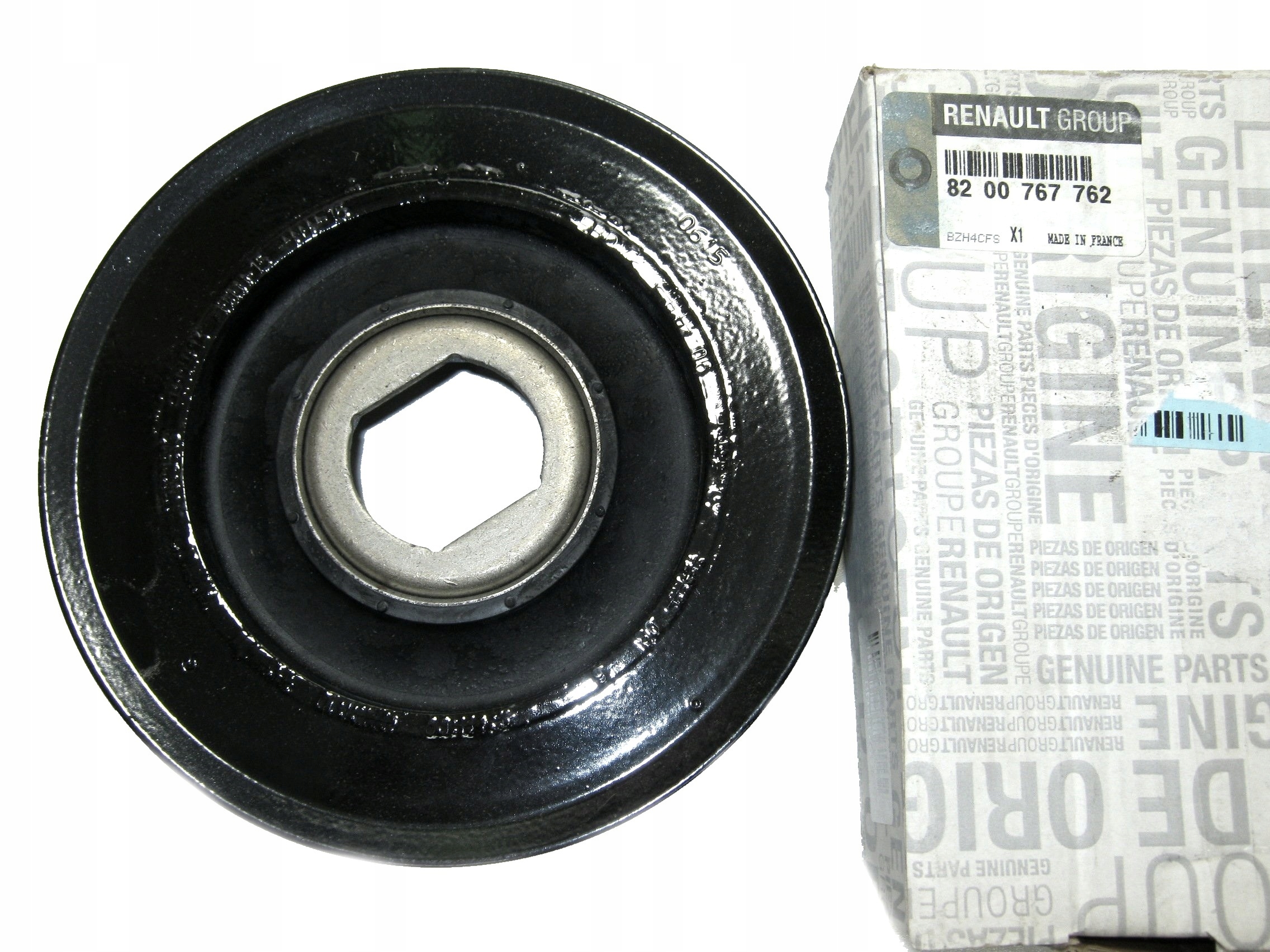 Koło pasowe wału 2.0 dCi M9R Laguna II III Espace IV 8200767762 OE oryginał