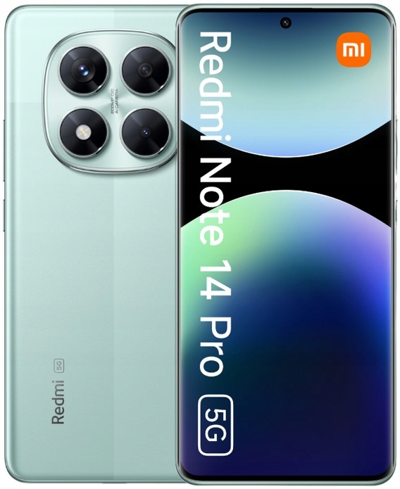 Smartfon Xiaomi Redmi Note 14 Pro 8/256GB 6,67" 120Hz Nfc Zielony