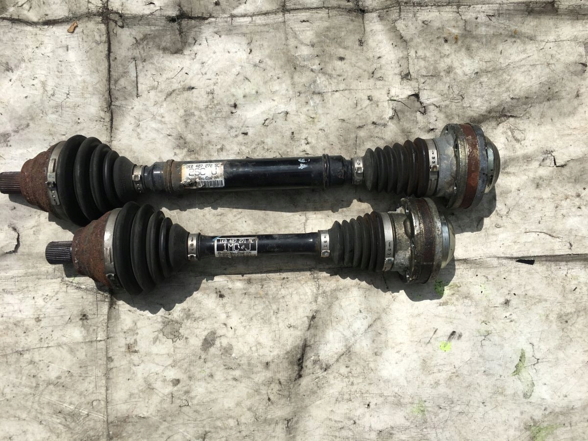 1K0407272SC 1K0407271MC - Полуось передний haldex Golf VI 1.6 TDI 4x4