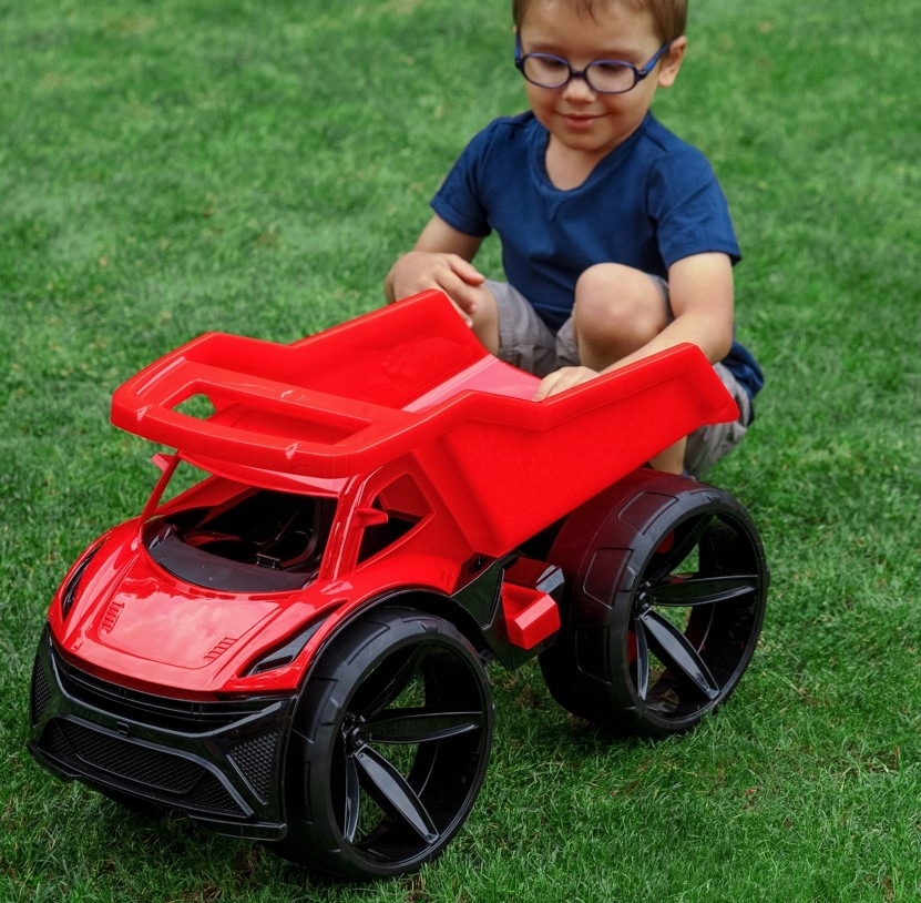 Wywrotka MAXIMUS Wader 64030 -żółta Wiek dziecka 12 m +