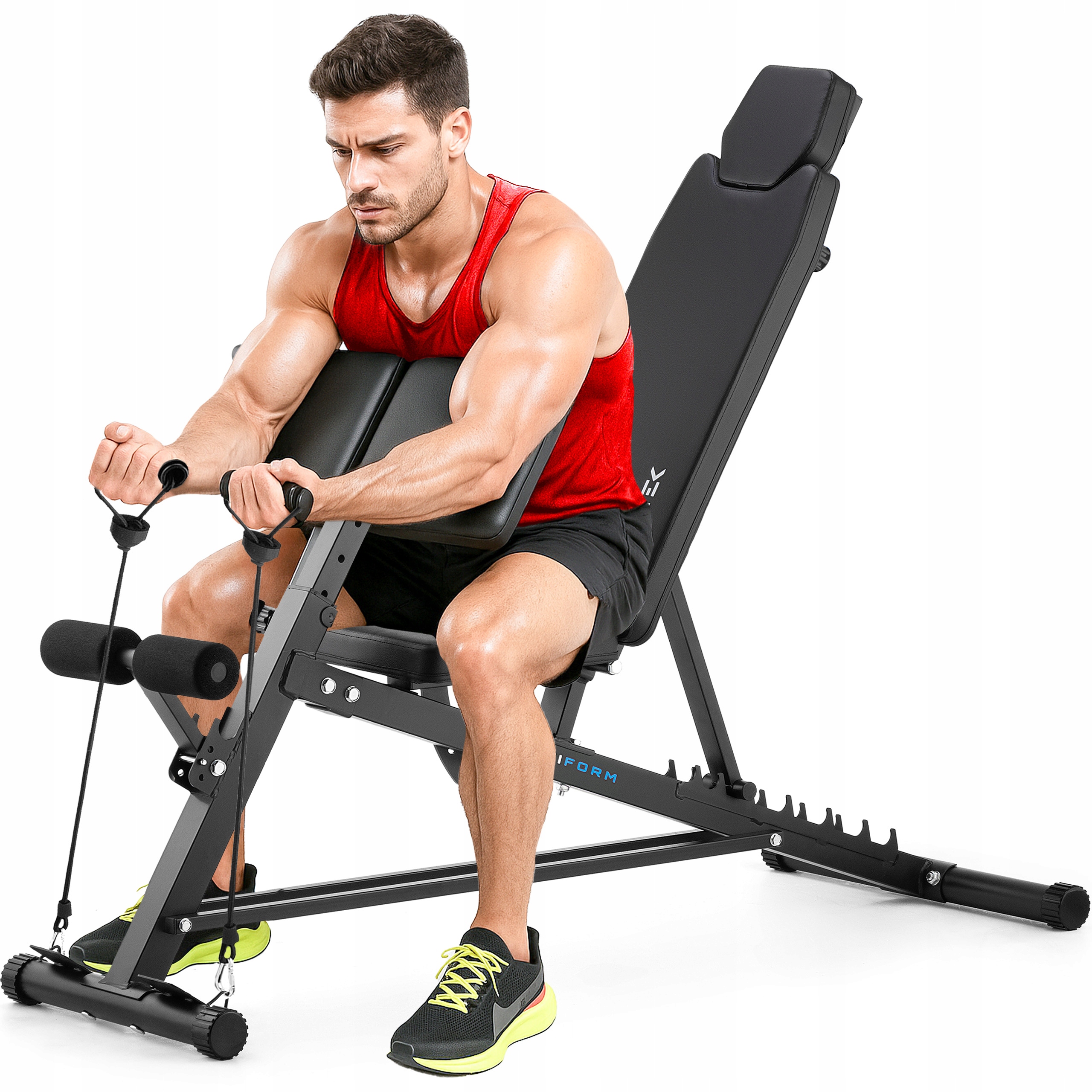 Gymtek Posilovací Lavice Na Cvičení S Regulací Modlitebníku XL800