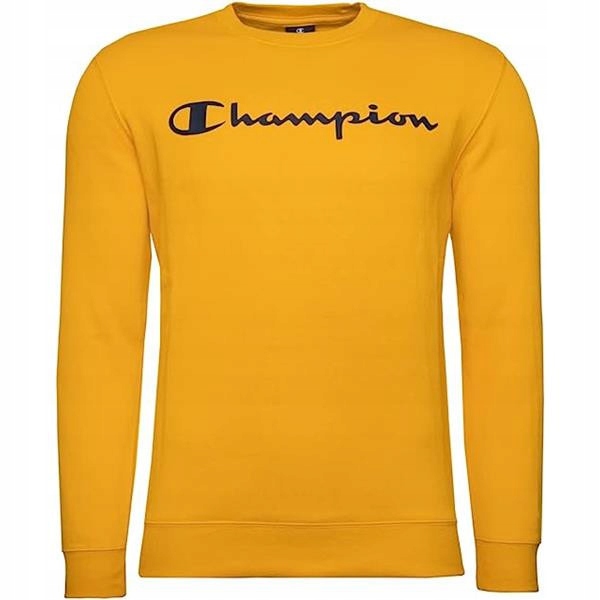 Pánská Mikina Champion 218283YS113 Crewneck Žlutá XL