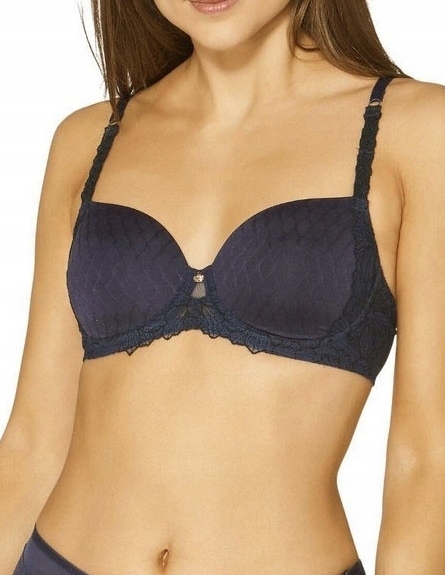 U811 Triumph vyztužená podprsenka fialová Azalea Florale Wp velikost 90B