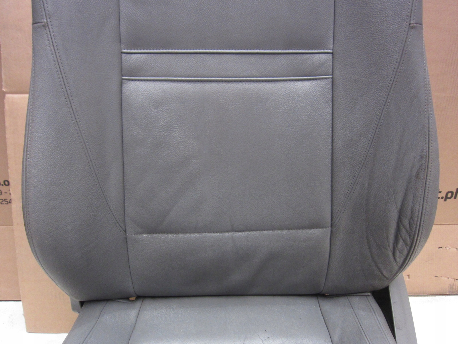BMW E70 X5 seat left driver´s grey leather original electrical SPORT EUROP
