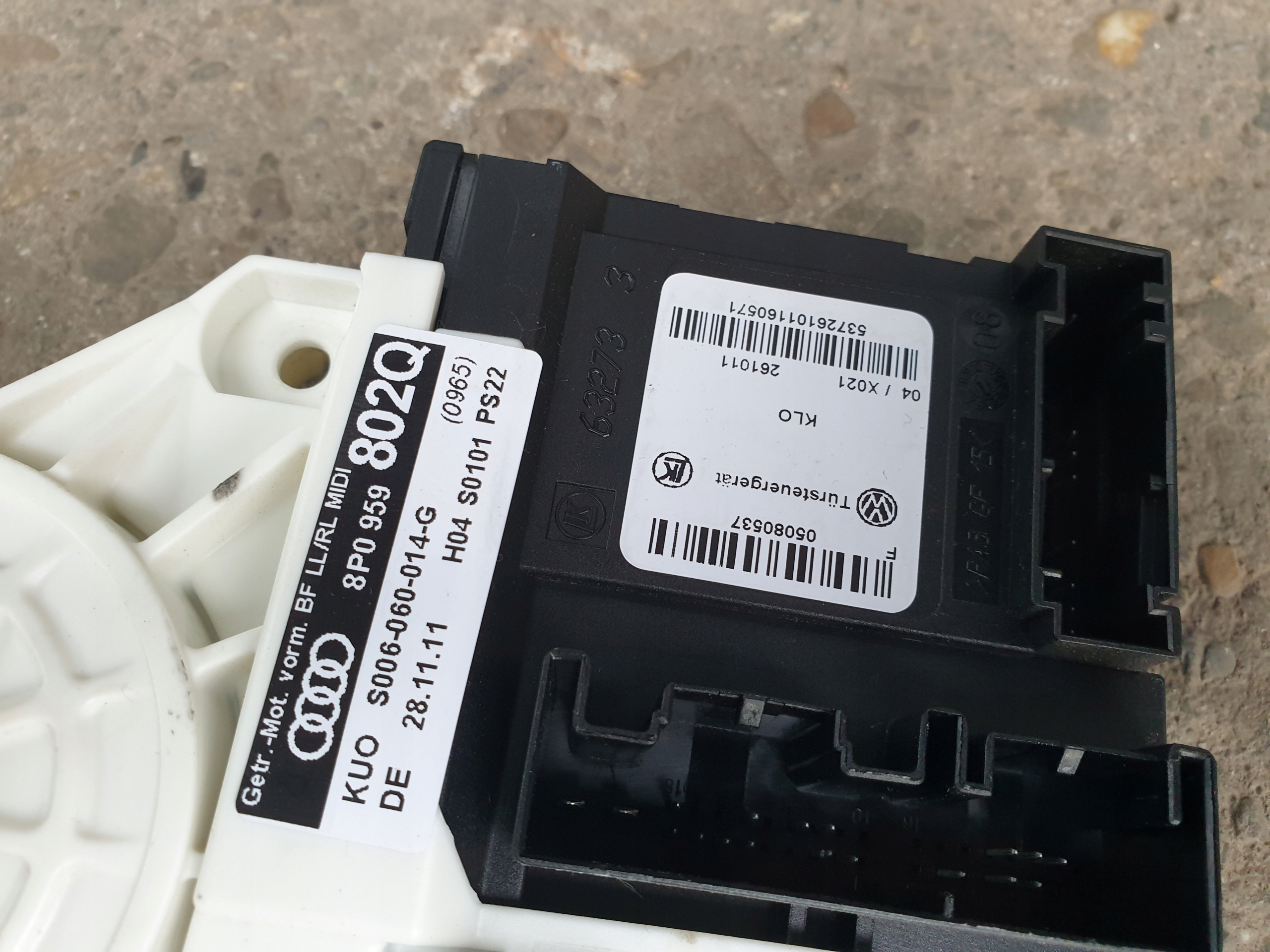 mini motor windows PP 8P0959802Q AUDI A3 8P 2008- LIFT