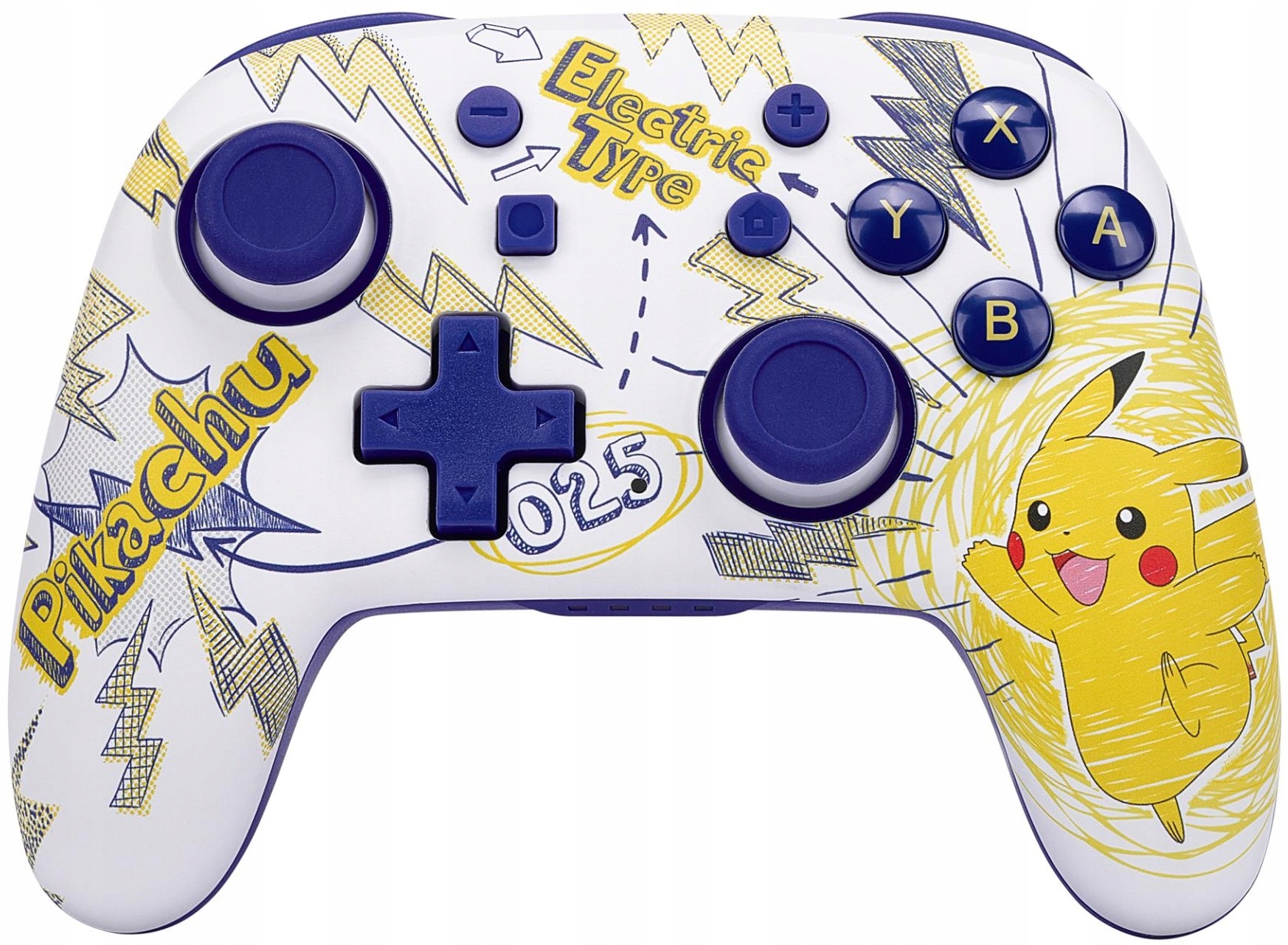 PowerA Switch Pad Nano bezp. Pikachu School Days