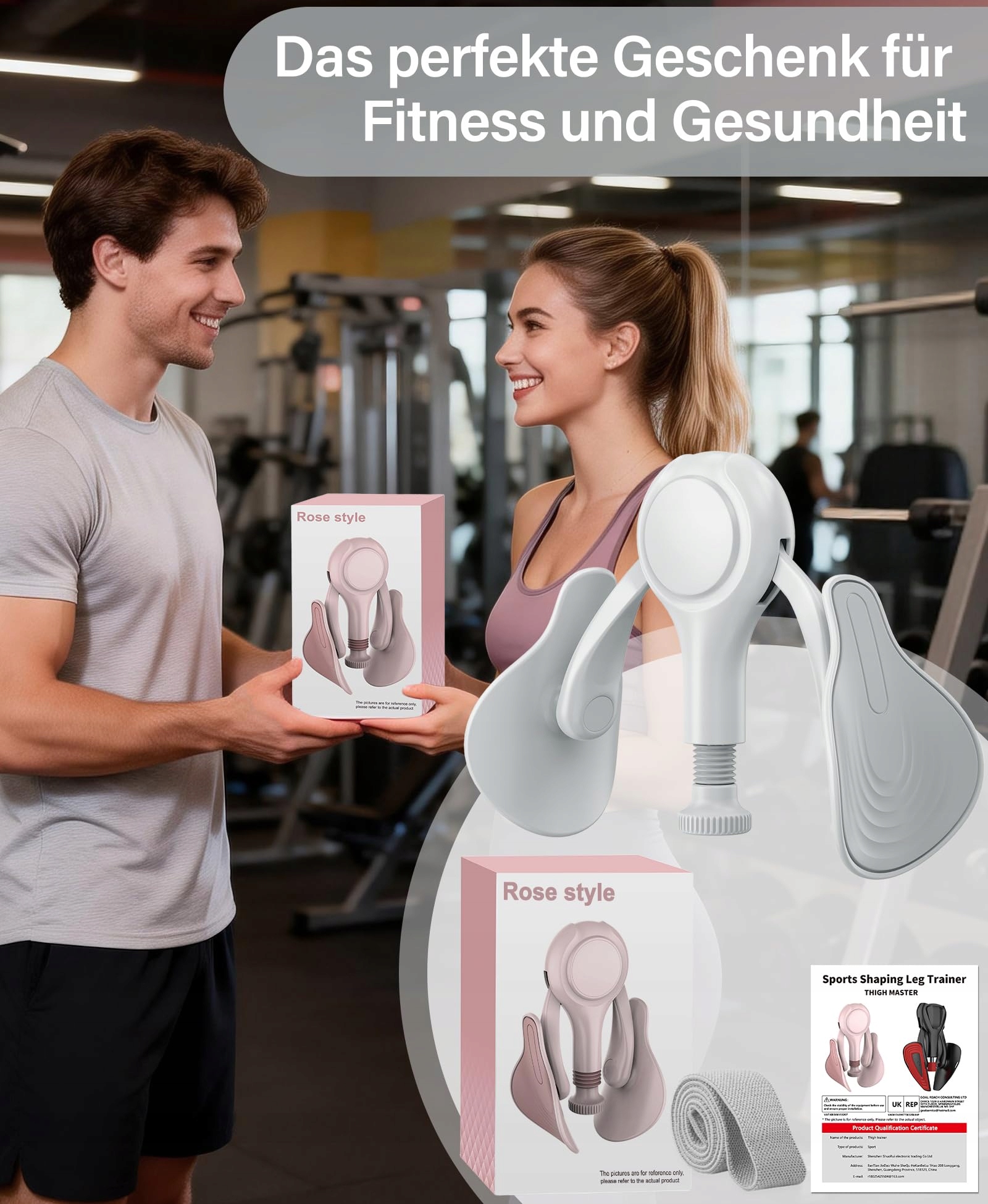 KEGEL EXERCISER Trener Mięśni Kegla Regulowany Dla Kobiet i Mężczyzn — miniatura 8
