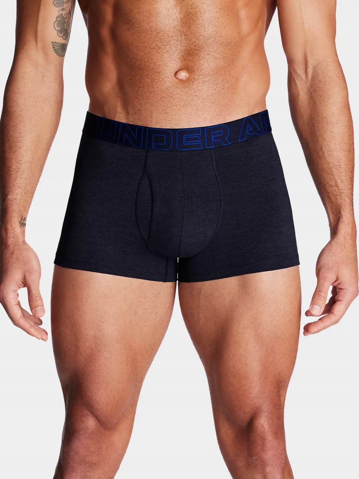 Boxerky M Ua Perf Cotton 6in-BLU