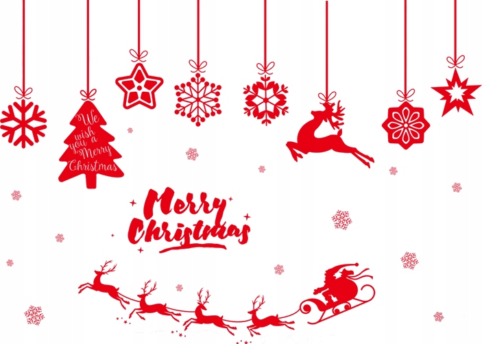 Наклейка ?? стекло санта-КЛАУС INSTAGRAM, звезды, олень