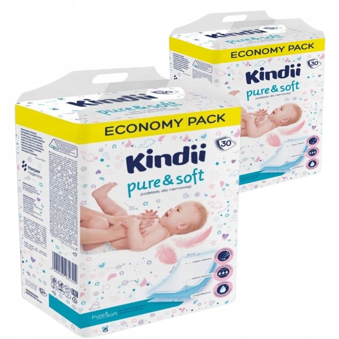 Podkłady i Chusteczki mokre dla dzieci KINDII Kod producenta 800712
