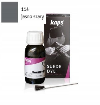 

Kaps Suede Dye farba do zamszu jasno szary