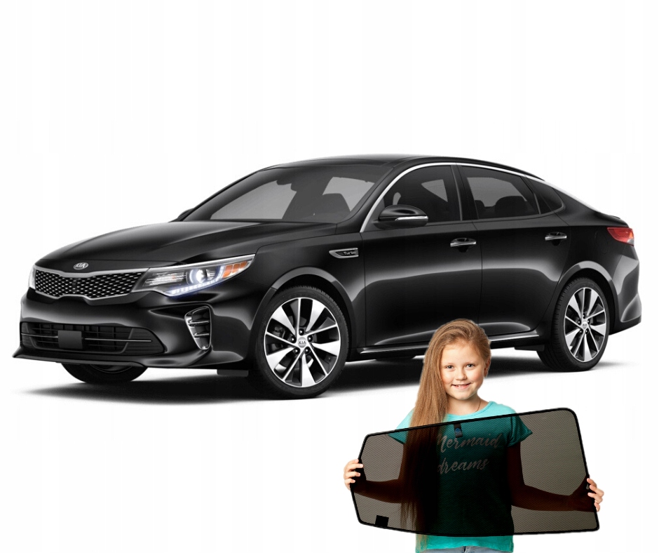 Záclony na magnetech Kia Optima IV 4 sedan