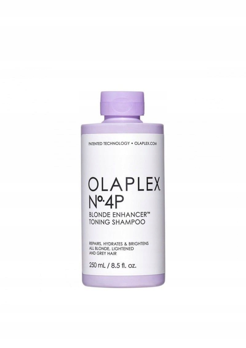 Olaplex NO.4P Blonde Enhancer Toning Shampoo 250 ML Šampon pro blond vlasy s tónovacím efektem