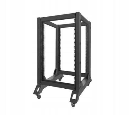 Lanberg Stojan Open Rack 18U 600x800 mm černý