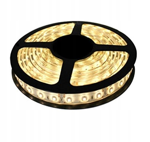 

Taśma 600 led 120 led/m 2835 smd, ip65, ciepła 5m