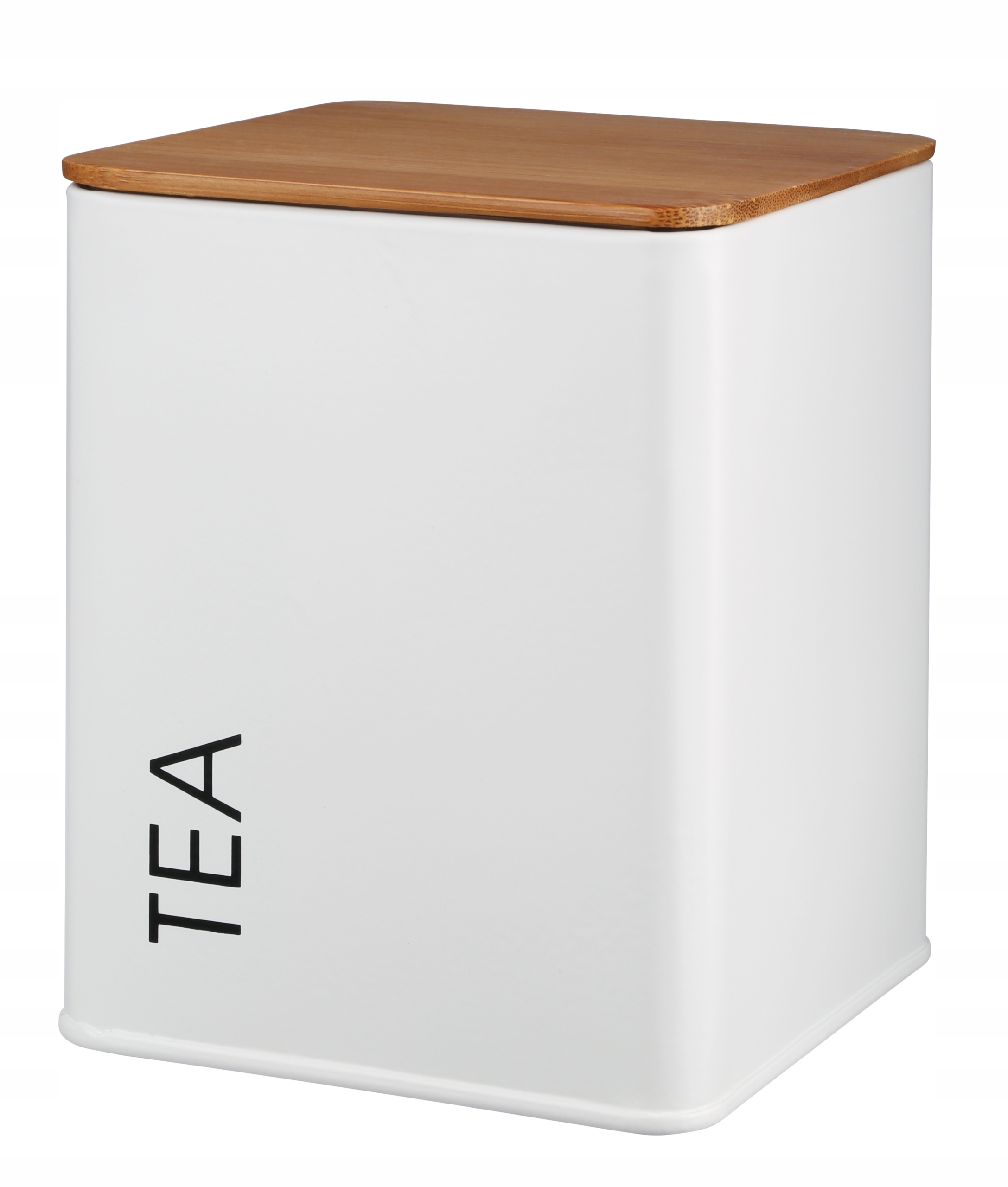 PUSZKA POJEMNIK NA CUKIER KAWĘ BIAŁY MAT BAMBUS Marka Galicja