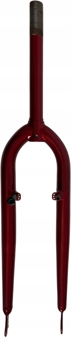 Widelec rowerowy 26”x1”x215mm,gwint 60mm Czerwony , 24751