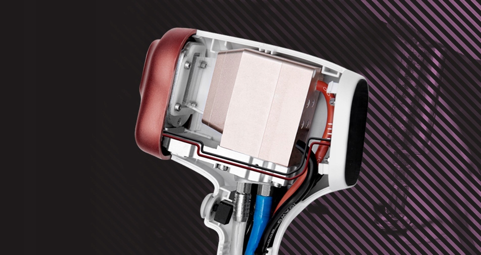 Laser ND-Yag Xelium Kolor dominujący czarny