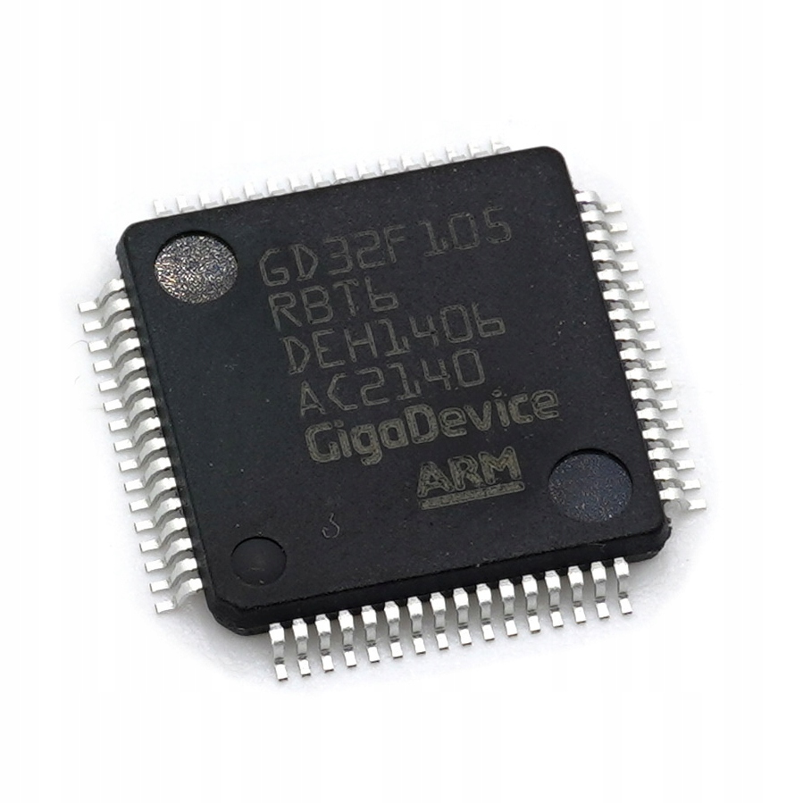 Mikroprocesor procesor Gigabyte GD32F105RBT6 zamiennik STM32F105RBT6 STM