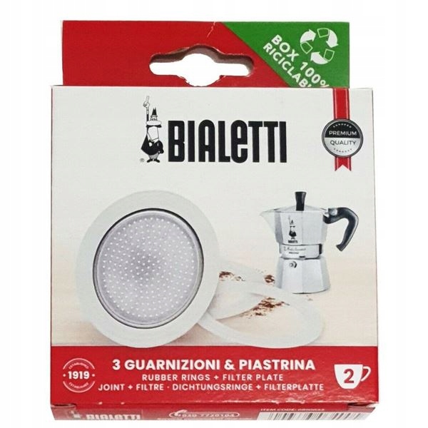

Uszczelki Bialetti do kawiarek aluminiowych 2tz