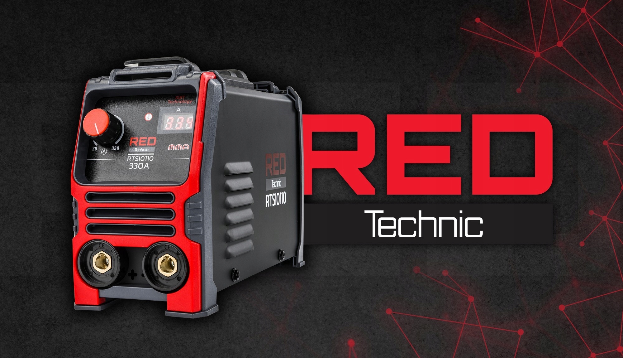 SPAWARKA INWERTOROWA INWERTEROWA LCD MMA 330A IGBT HOT START ANTI STICK VRD Stan opakowania oryginalne