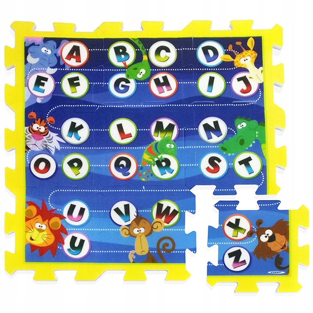 

Puzzle piankowe mata Zwierzęta Alfabet ZA3148