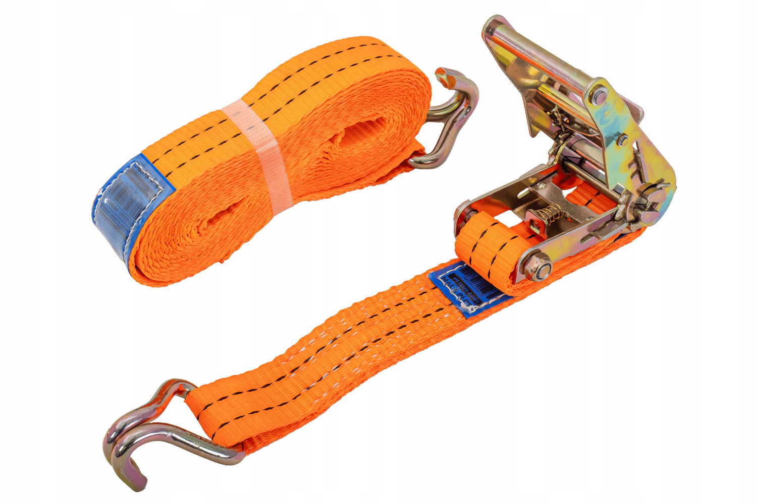 Pasy Transportowe 6M 35MM 2000KG pas transportowy Komplet Z Napinaczem Tuv