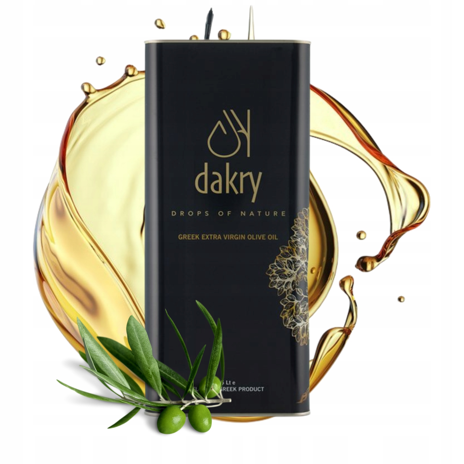 Levně Extra panenský olej z kalamaty Dakry 5L Raná sklizeň 10.2025