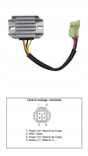 Regulátor Napätia Suzuki Rmz 250 10-17; Rmz 450 08-17