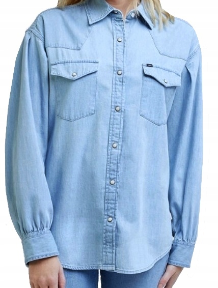 Dámská Košile Lee Seasonal Western L51JCLB01 Modrá vel. S