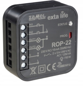 

Odbiornik dopuszkowy ROP-22 Zamel Exta Life
