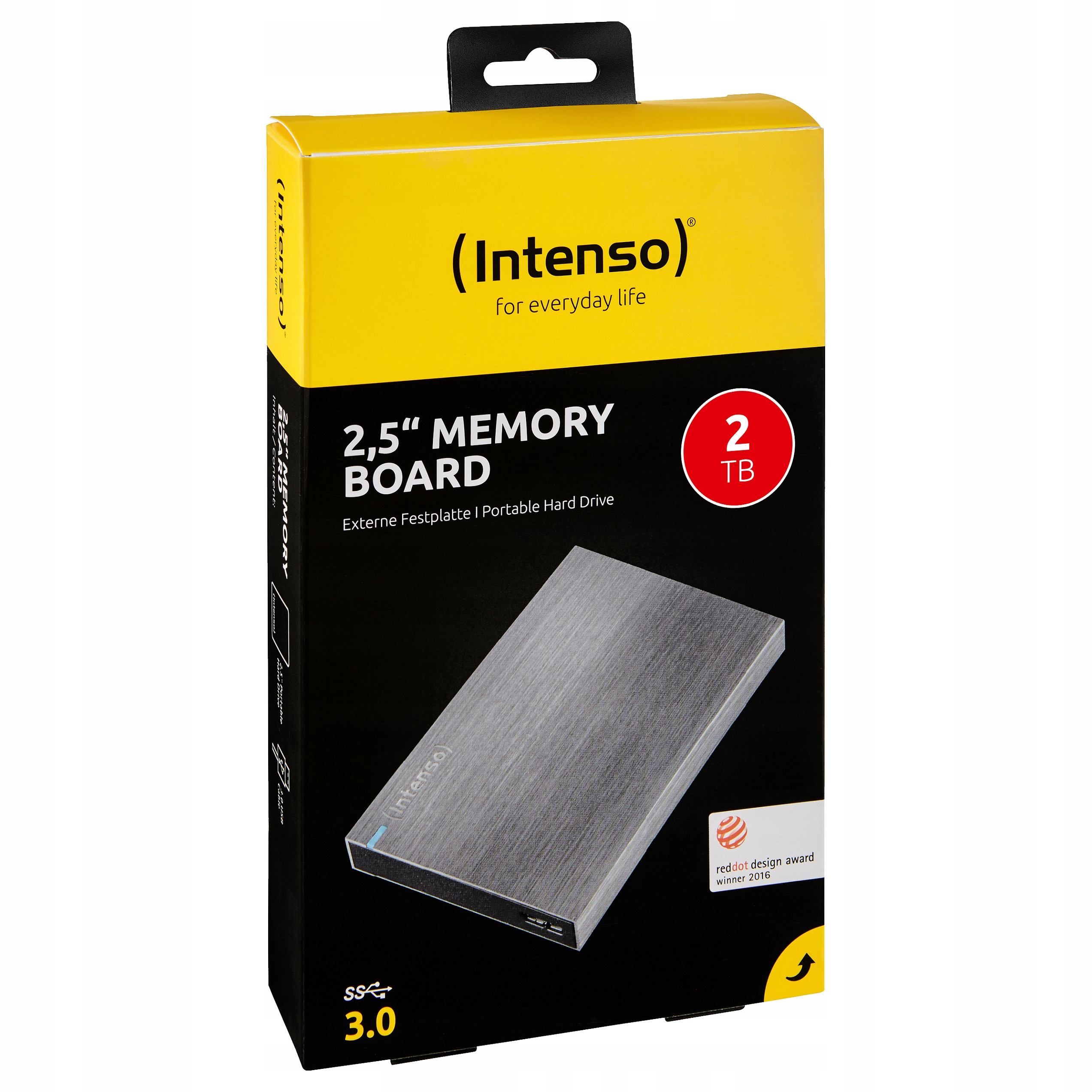 Intenso zewnętrzny dysk przenośny 2 Tb 2.5" Usb 3.0 antracyt