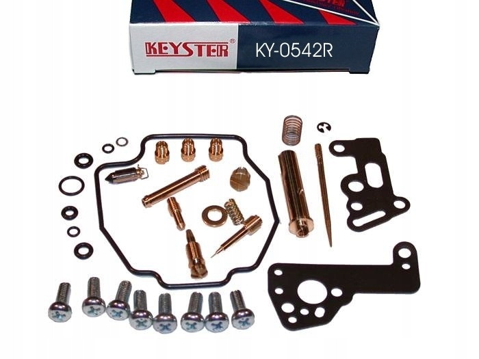 Zestaw Naprawczy Gaźnika Yamaha XV535 XV 535 Virago Tył 1989-1996 Keyster